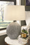 Harif - Beige - Paper Table Lamp (1/cn)-Washburn's Home Furnishings