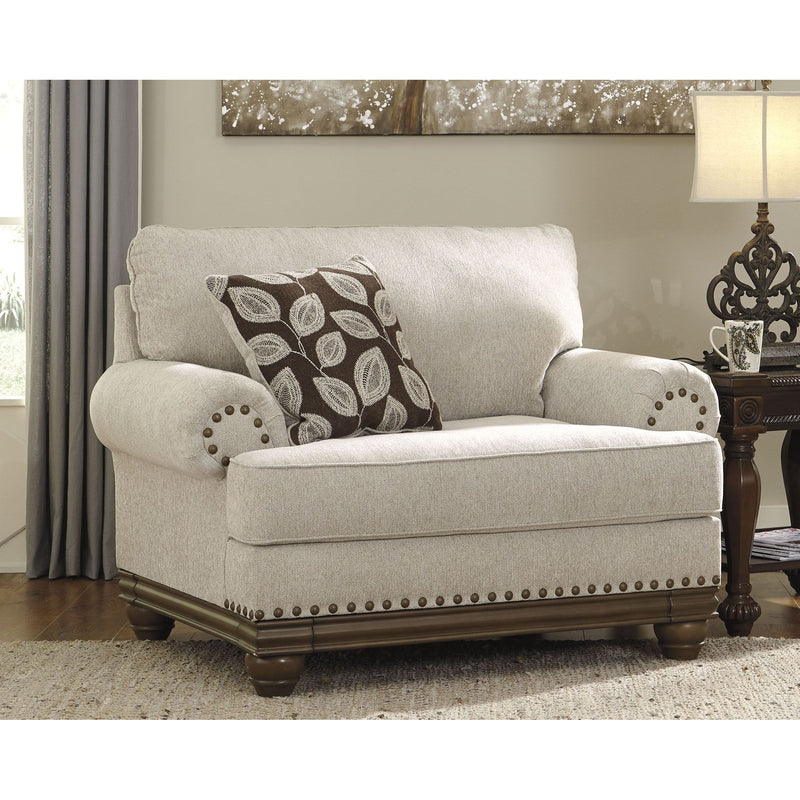 Harleson - Beige - Chair And A Half-Washburn's Home Furnishings