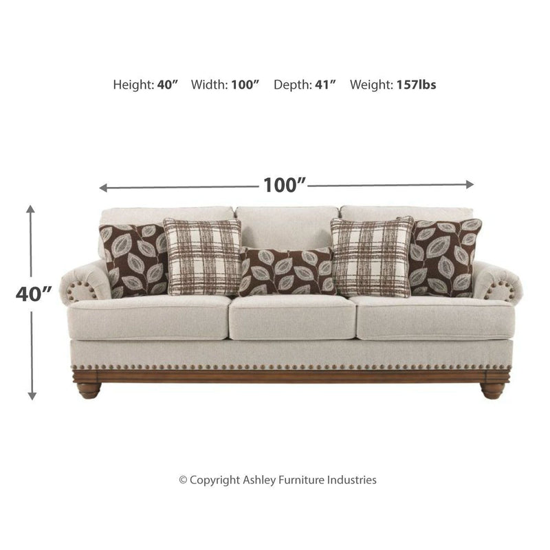 Harleson - Beige - Sofa-Washburn's Home Furnishings