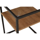 Harrelburg - Light Brown/black - Accent Table-Washburn's Home Furnishings