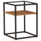 Harrelburg - Light Brown/black - Accent Table-Washburn's Home Furnishings