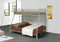 Hayward Twin Over Full Bunk Bed - Silver-Washburn's Home Furnishings