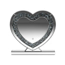 Heart Shape Table Mirror - Gray-Washburn's Home Furnishings