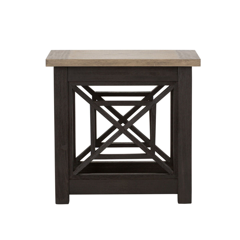 Heatherbrook - Chair Side Table-Washburn's Home Furnishings