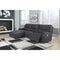 Henefer - Midnight - Left Arm Facing Power Chaise 3 Pc Sectional-Washburn's Home Furnishings