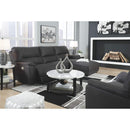 Henefer - Midnight - Left Arm Facing Power Recliner 3 Pc Sectional-Washburn's Home Furnishings