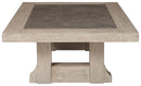 Hennington - Light Brown - Rectangular Cocktail Table-Washburn's Home Furnishings