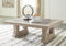 Hennington - Light Brown - Rectangular Cocktail Table-Washburn's Home Furnishings