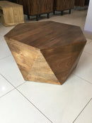 Hexagon - Coffee Table - Brown-Washburn's Home Furnishings