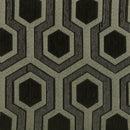 Hexagon - Patterned Accent Chair - Gray-Washburn's Home Furnishings