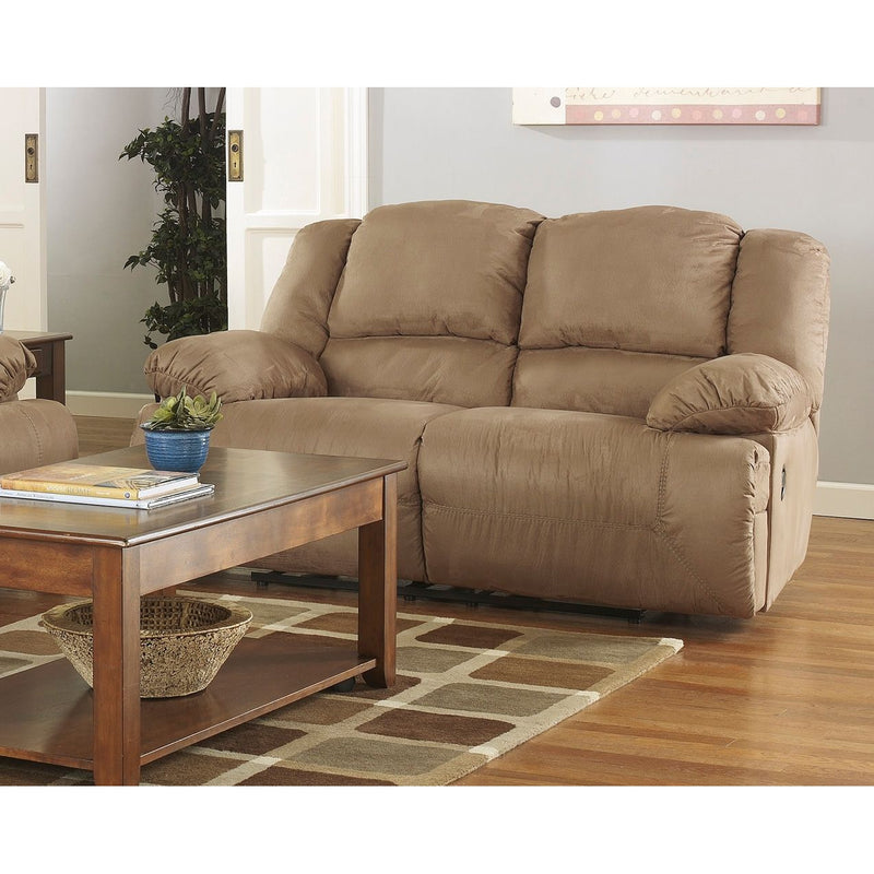 Hogan - Mocha - Reclining Loveseat-Washburn's Home Furnishings