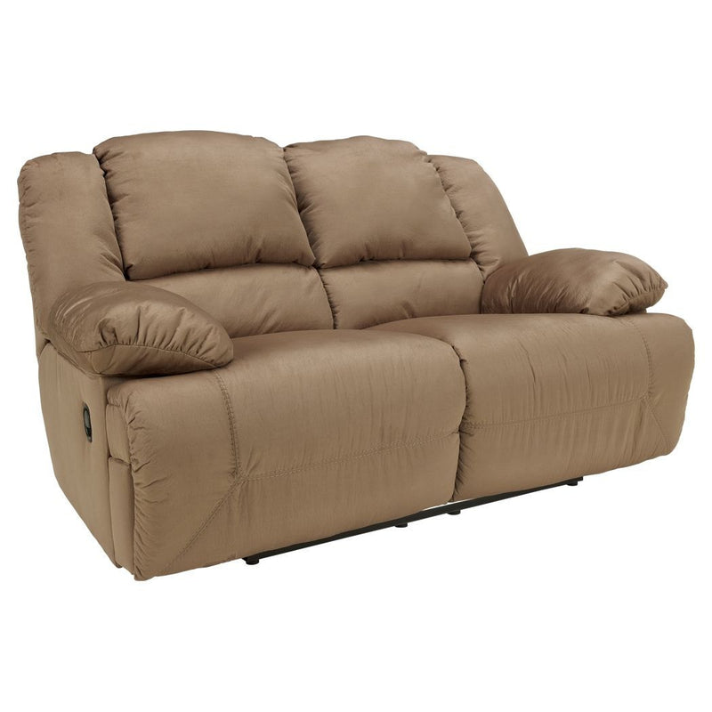 Hogan - Mocha - Reclining Loveseat-Washburn's Home Furnishings