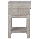 Hollentown - Whitewash - One Drawer Night Stand-Washburn's Home Furnishings