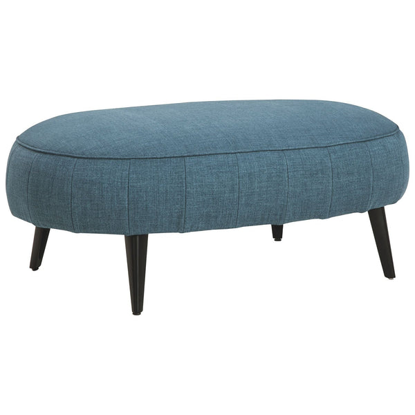 Hollyann - Blue - Oversized Accent Ottoman-Washburn's Home Furnishings