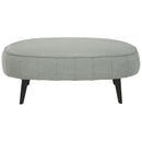 Hollyann - Gray - Oversized Accent Ottoman-Washburn's Home Furnishings