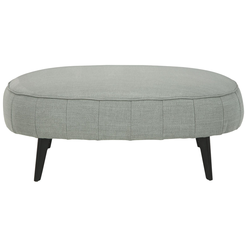 Hollyann - Gray - Oversized Accent Ottoman-Washburn's Home Furnishings