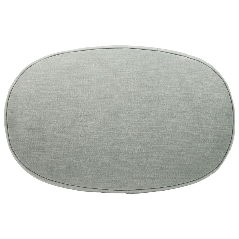 Hollyann - Gray - Oversized Accent Ottoman-Washburn's Home Furnishings