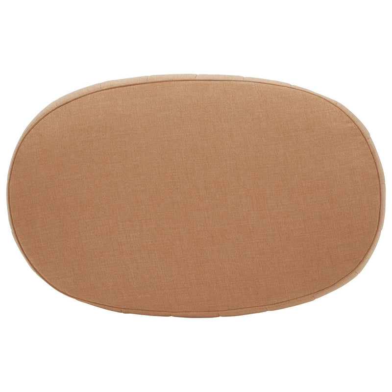 Hollyann - Rust - Oversized Accent Ottoman-Washburn's Home Furnishings