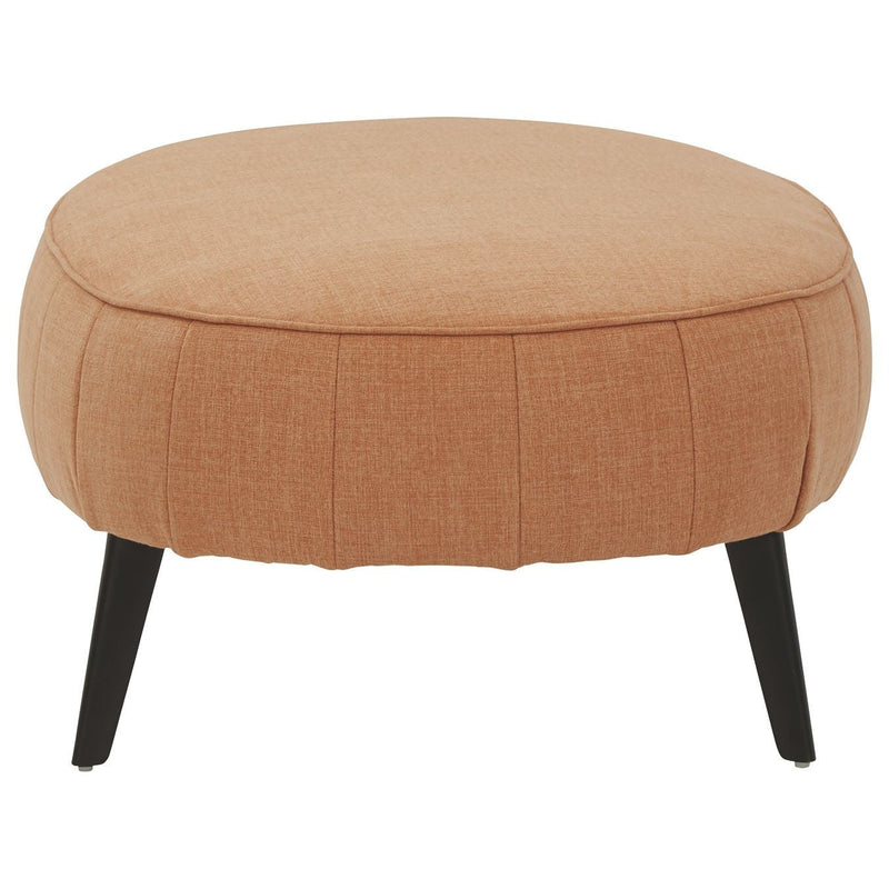 Hollyann - Rust - Oversized Accent Ottoman-Washburn's Home Furnishings