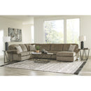 Hoylake - Chocolate - Left Arm Facing Sofa 3 Pc Sectional-Washburn's Home Furnishings