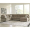 Hoylake - Chocolate - Left Arm Facing Sofa 3 Pc Sectional-Washburn's Home Furnishings