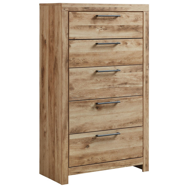 Hyanna - Tan - Five Drawer Chest-Washburn's Home Furnishings