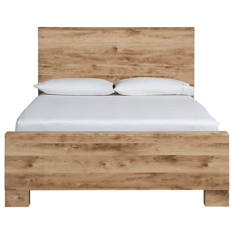 Hyanna - Tan - King Panel Bed-Washburn's Home Furnishings