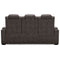 Hyllmont - Gray - Pwr Rec Sofa With Adj Headrest-Washburn's Home Furnishings