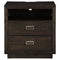 Hyndell - Brown Dark - Two Drawer Night Stand-Washburn's Home Furnishings