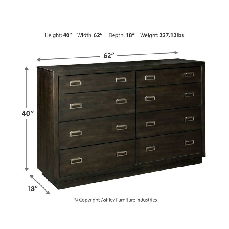 Hyndell - Dark Brown - Dresser-Washburn's Home Furnishings