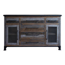 Antique Gray Buffet-Washburn's Home Furnishings