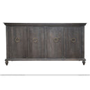 IFD Capri Console in Charcoal-Washburn's Home Furnishings