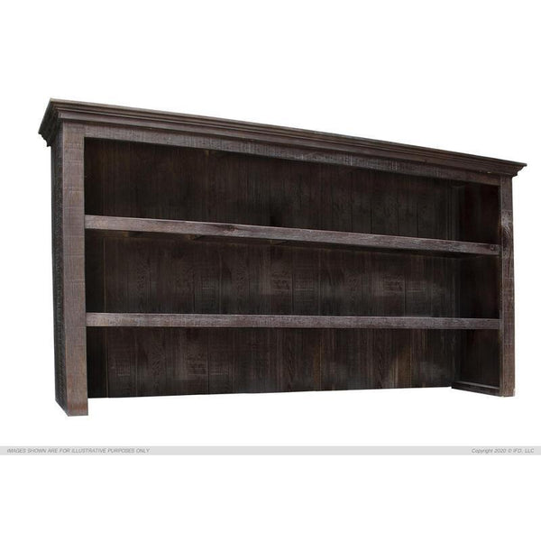 IFD Capri Hutch in Charcoal-Washburn's Home Furnishings