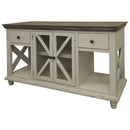 IFD Florence Ivory Sofa Table-Washburn's Home Furnishings