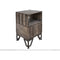 IFD Maya Gray Chair Side Table-Washburn's Home Furnishings