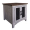 Pueblo Gray End table-Washburn's Home Furnishings