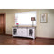 Pueblo White TV Stand-Washburn's Home Furnishings