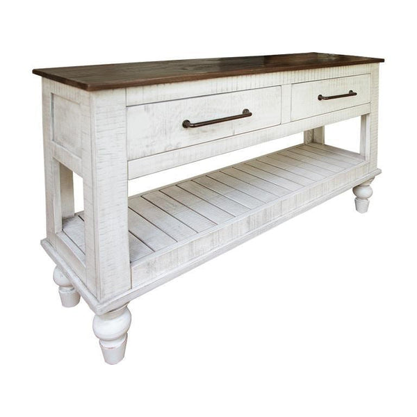 IFD ROCK VALLEY 2 DRAWER SOFA TABLE-Washburn's Home Furnishings