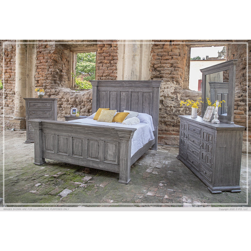 IFD Terra Gray Queen Bedframe-Washburn's Home Furnishings