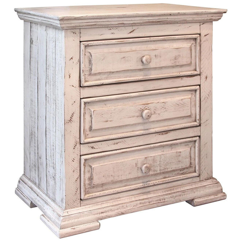 IFD Terra White Nightstand-Washburn's Home Furnishings