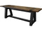 IFD Urban Art Solid Wood Bench in Brown-Washburn's Home Furnishings