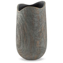 Iverly - Antique Gray - Vase - Medium-Washburn's Home Furnishings