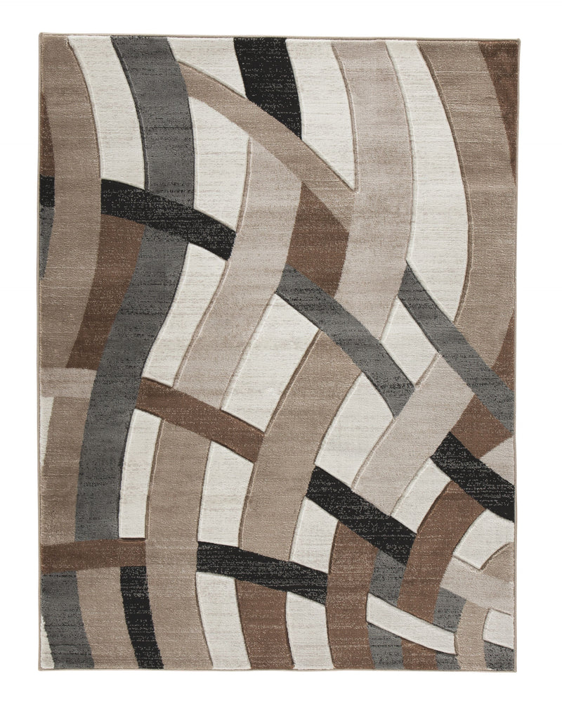 Jacinth - Brown - Large Rug-Washburn's Home Furnishings