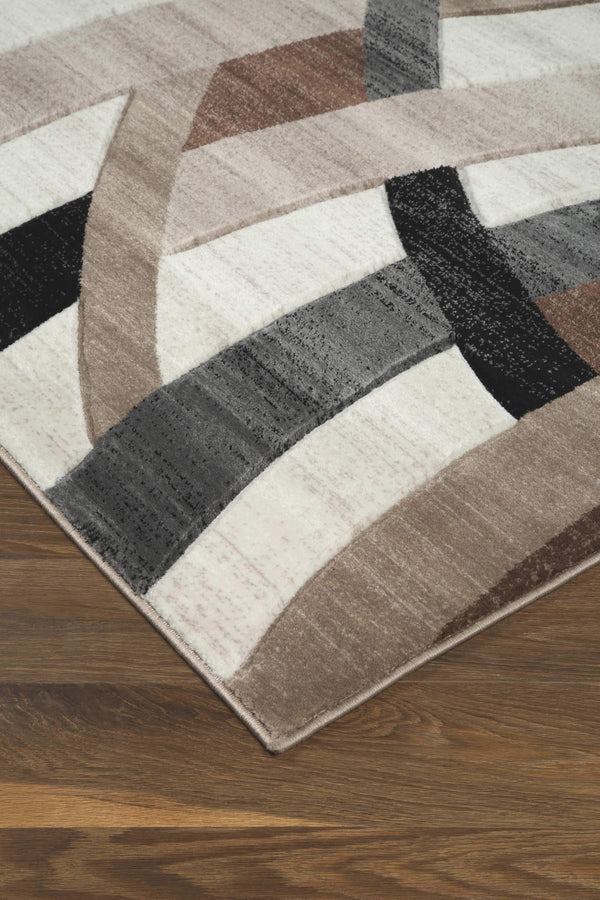 Jacinth - Brown - Medium Rug-Washburn's Home Furnishings