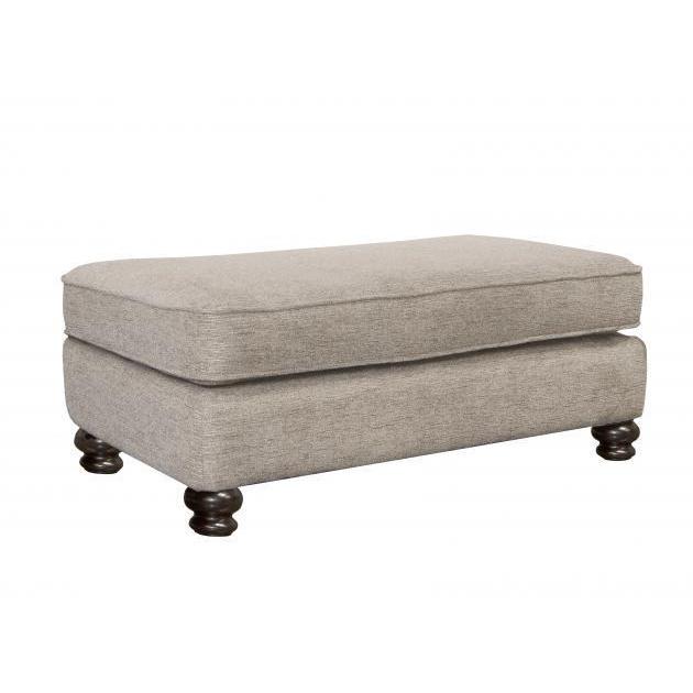 Jackson Freemont Ottoman - Pewter-Washburn's Home Furnishings