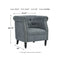 Jacquelyne - Slate Blue - Accent Chair-Washburn's Home Furnishings