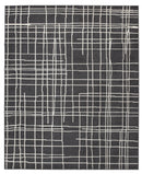 Jai - Black/cream/gray - Medium Rug-Washburn's Home Furnishings