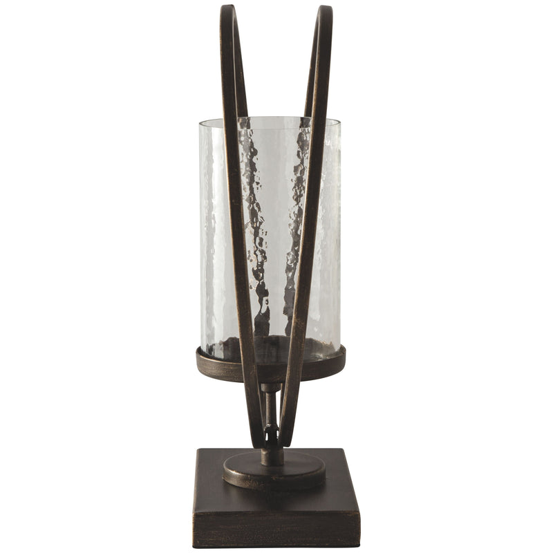 Jalal - Antique Gold Finish - Candle Holder-Washburn's Home Furnishings