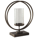 Jalal - Antique Gold Finish - Candle Holder-Washburn's Home Furnishings