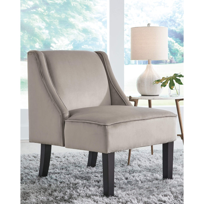 Janesley - Taupe - Accent Chair-Washburn's Home Furnishings